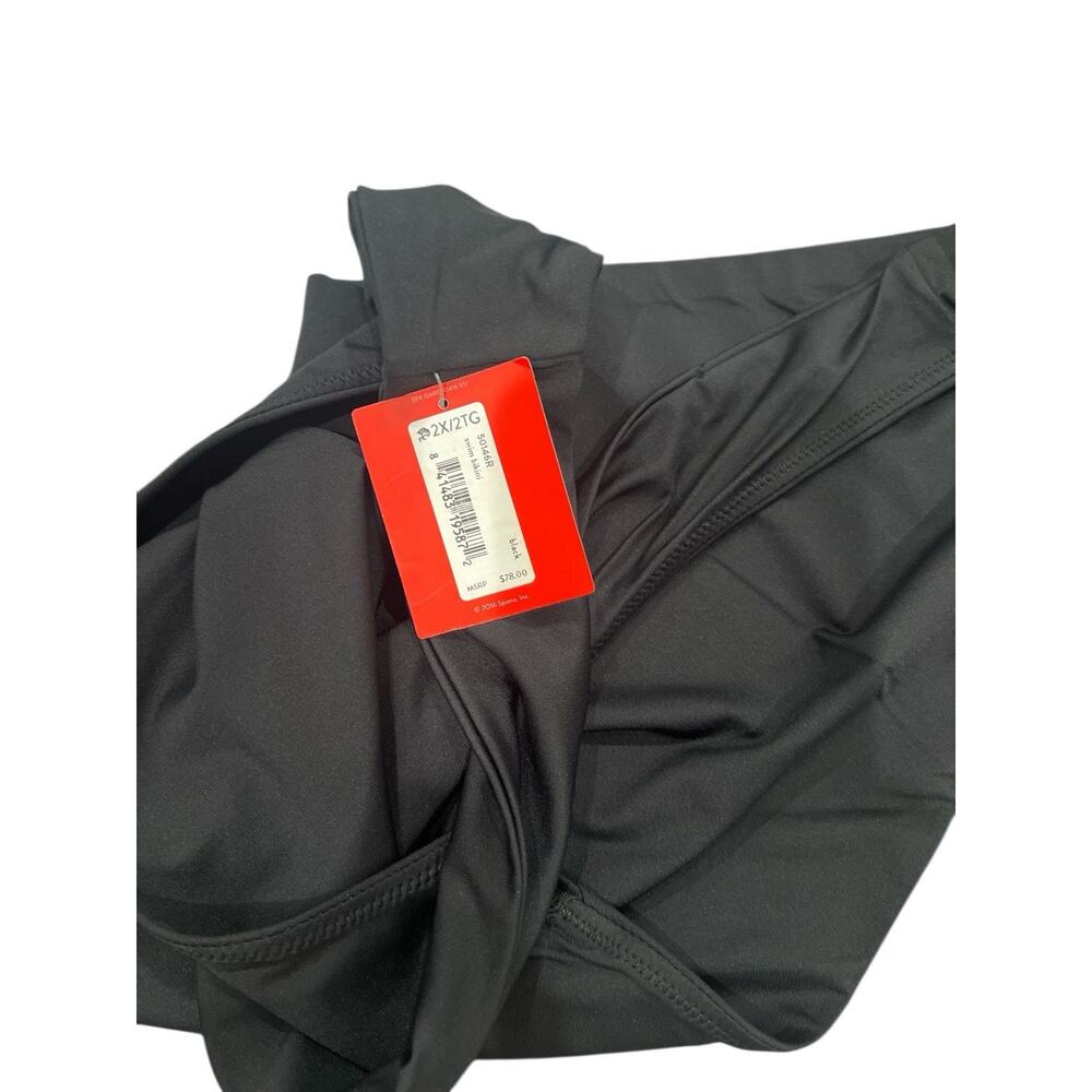 NEW SPANX 2X Black Swim Bikini Bottom Women’s 50146R Brand New W/Tags MSRP $78 - Picture 5 of 7